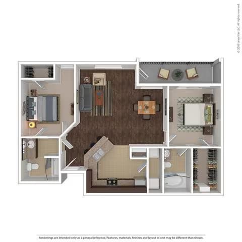 Unit 0713 0325 floor plan
