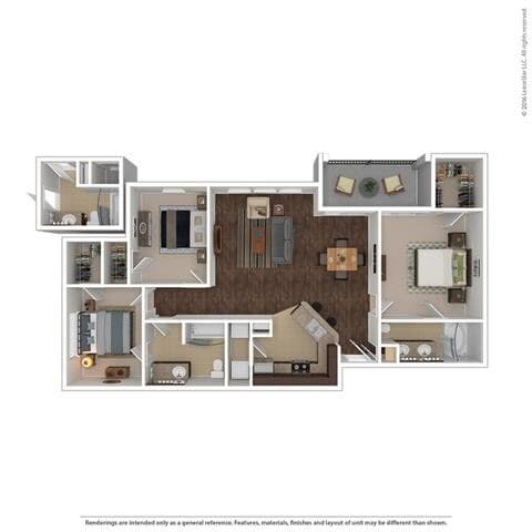 Unit 1432 1432 floor plan
