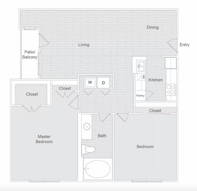 Unit 2312 2312 floor plan