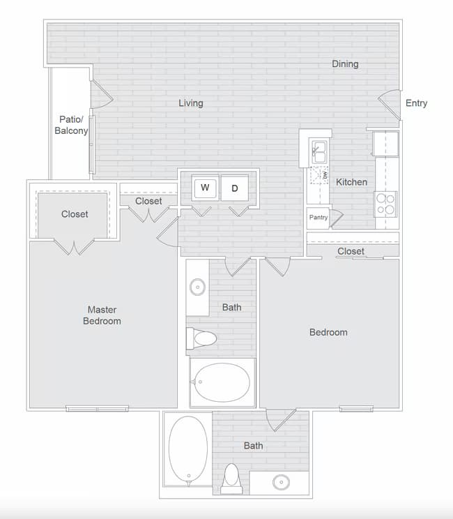 Unit 3312 3312 floor plan