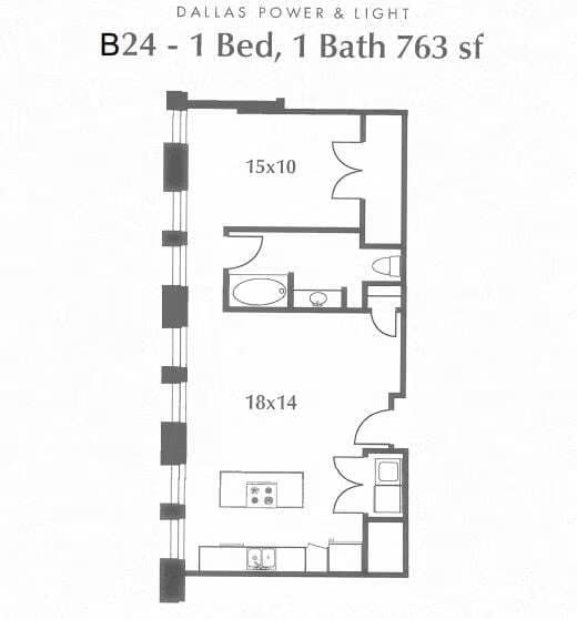 Unit 1401 1401 floor plan