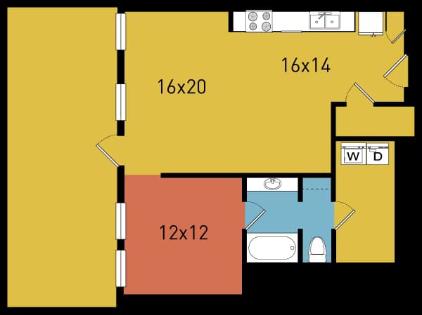 Unit 312 312 floor plan
