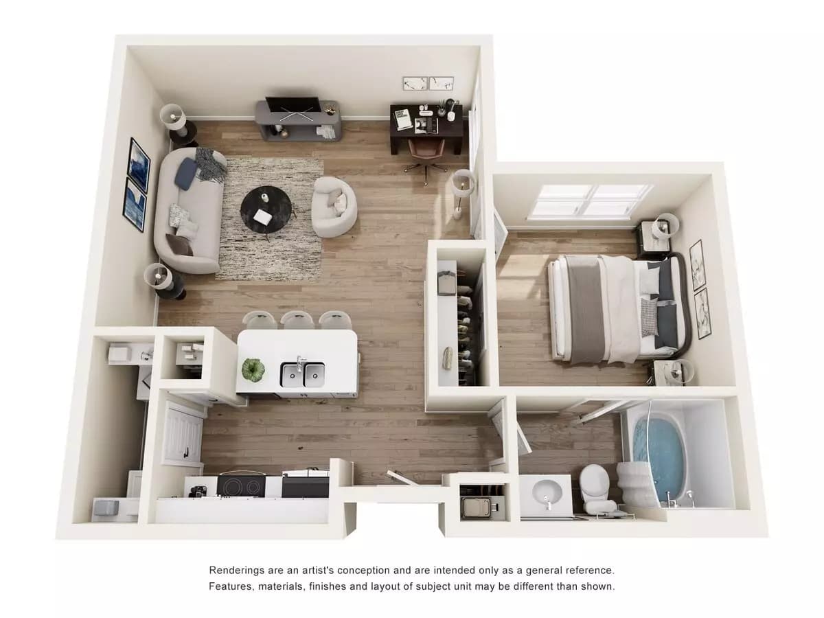 Unit 1310 1310 floor plan