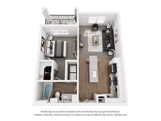 Unit 6213 6301 floor plan