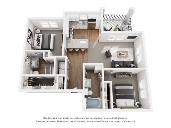 B1 6115 floor plan