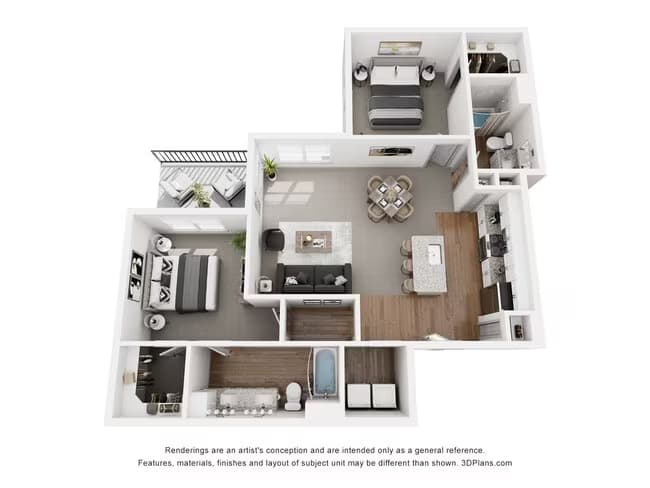 B3 1311 floor plan