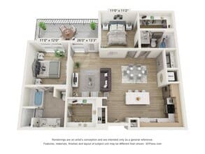 B3 745 floor plan