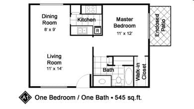 A1 0105 floor plan