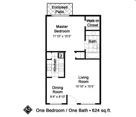 Unit 8737B 8737B floor plan