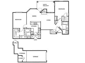 B2 2611 floor plan