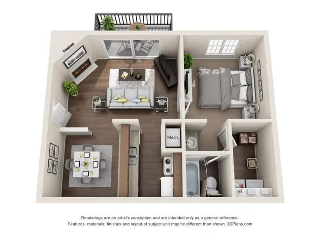 The Brazos 1035 floor plan