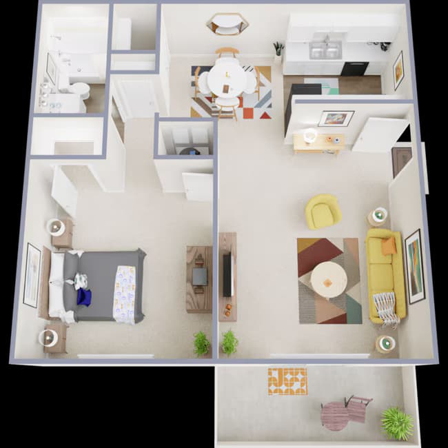 Unit 1204 1206 floor plan