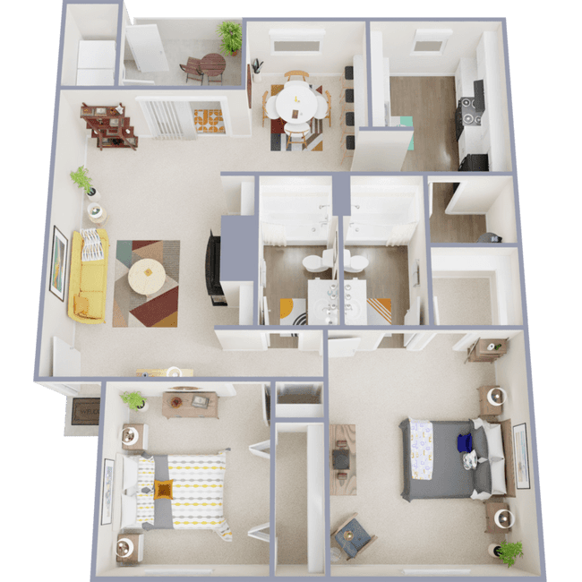 Unit 0504 0512 floor plan