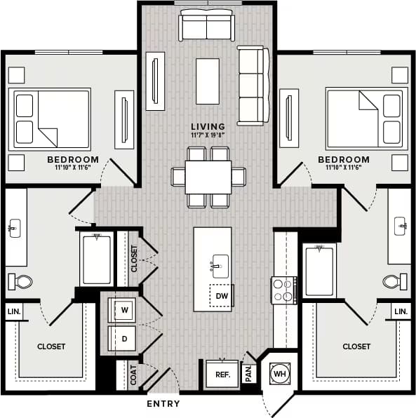 Unit 8307 8307 floor plan