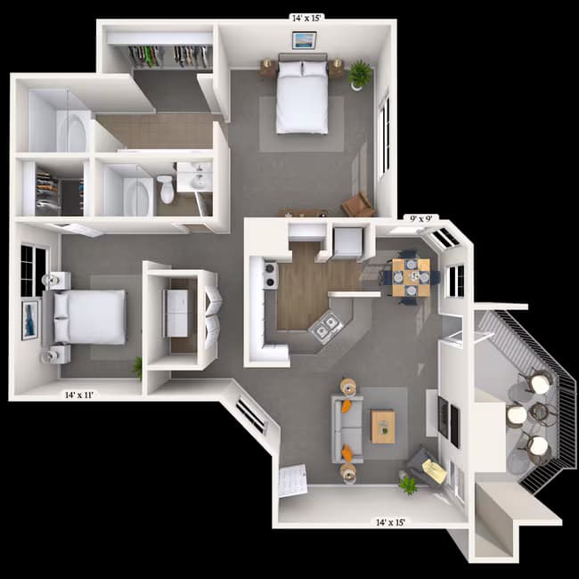 22B 02307 floor plan