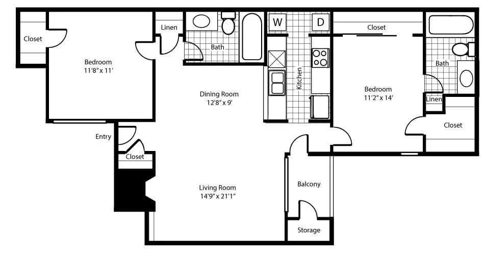 The Aspen 2017 floor plan