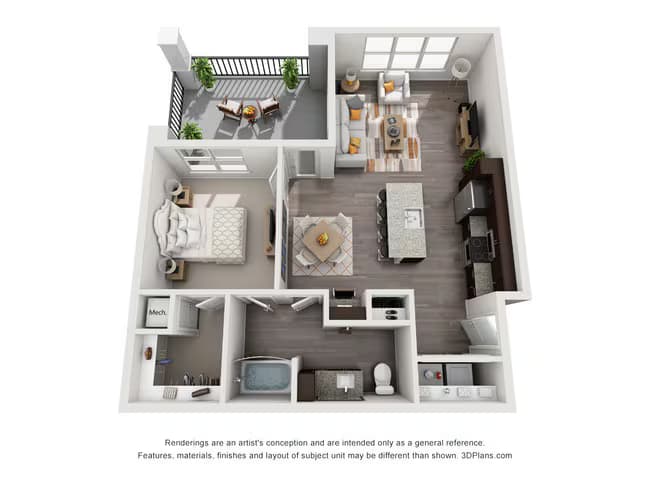 Tyler 1311 floor plan