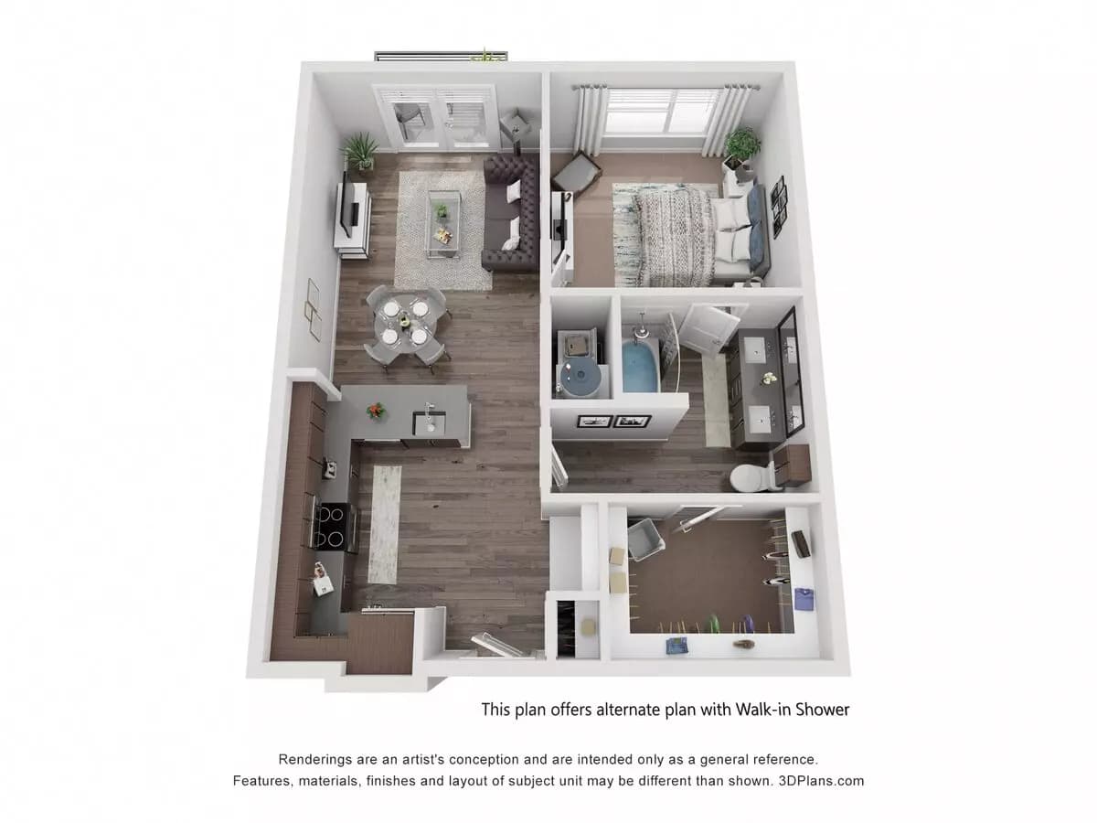Unit 411 411 floor plan