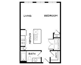E1 136 floor plan