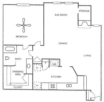 Unit 210 210 floor plan