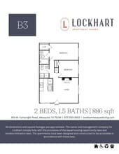 B3 105 floor plan