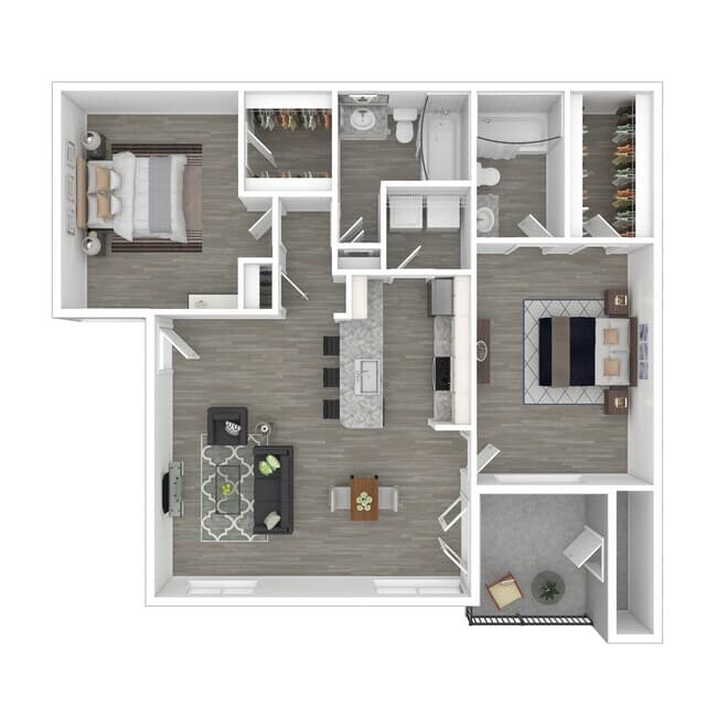 Unit G308 G308 floor plan
