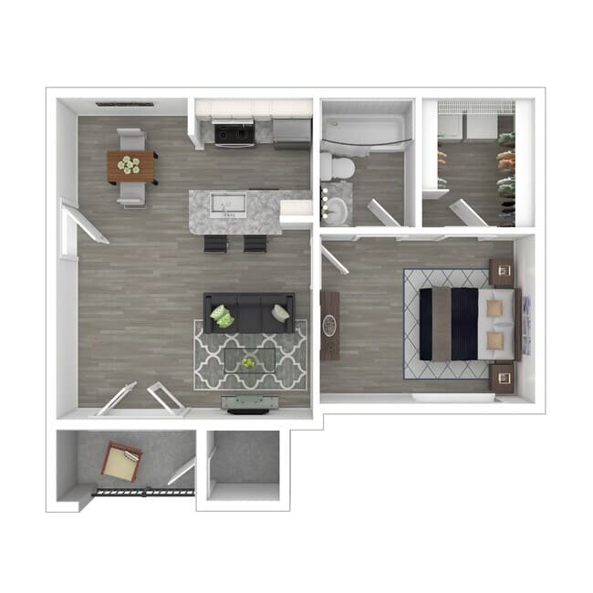 Unit C205 C205 floor plan
