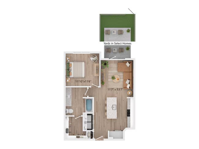 Unit 1101 1303 floor plan
