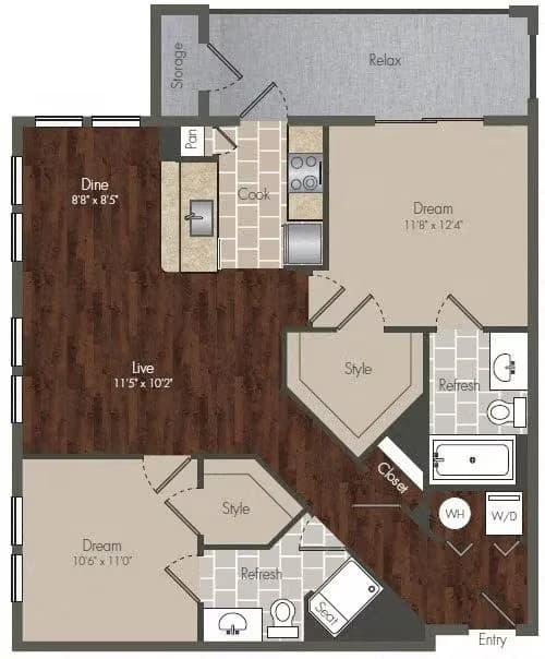 BB5 08406 floor plan