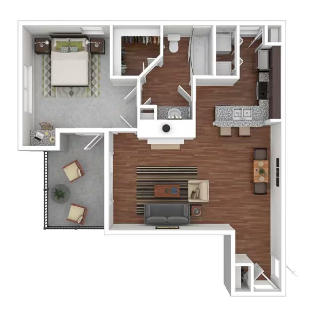 Unit 1332 1332 floor plan