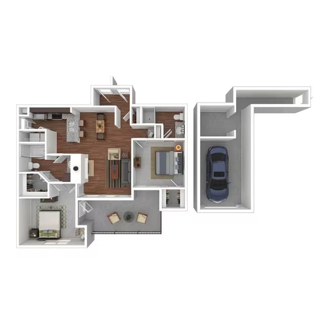 Unit 2332 2332 floor plan