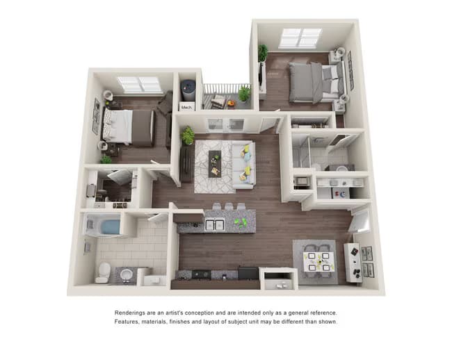 B1 7105 floor plan
