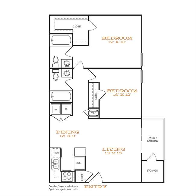 B2 Traditional 07322 floor plan