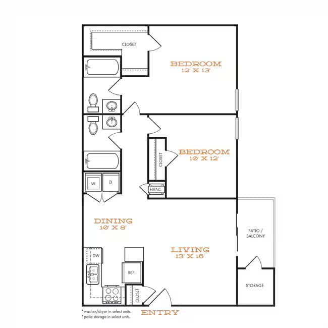 Unit 07622 07622 floor plan