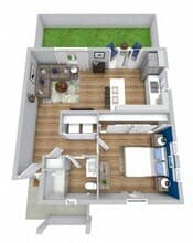 The Alcove 301 floor plan