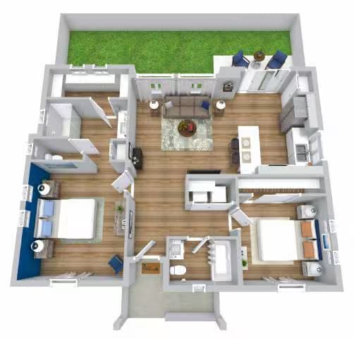 Unit 430 203 floor plan