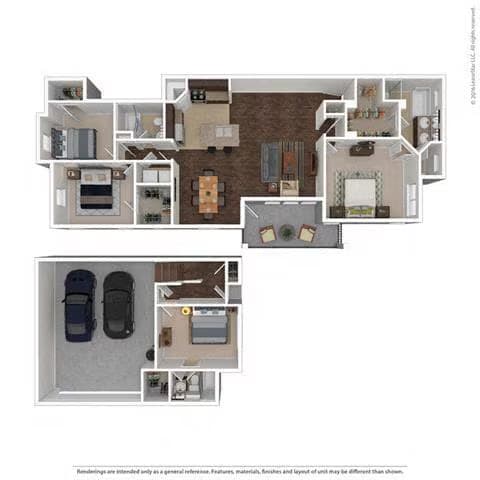 Unit 4007 4007 floor plan