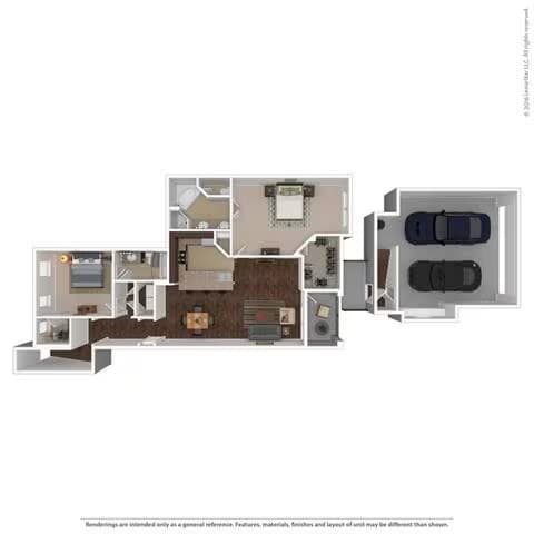 Kalinda - with attached garages 4101 floor plan