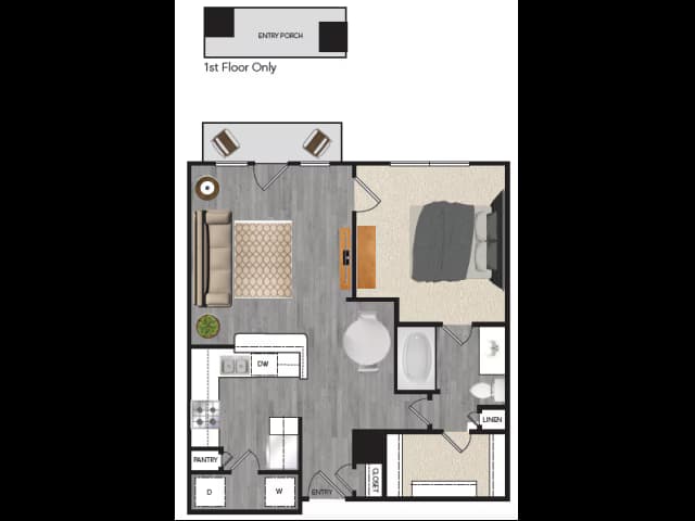 Unit 04214 08306 floor plan