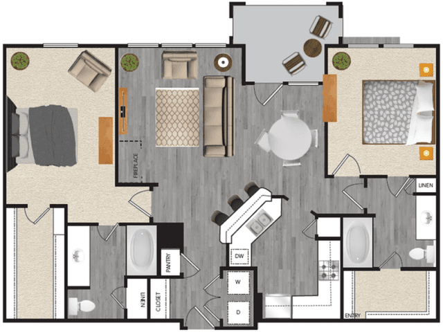 Unit 04306 04306 floor plan