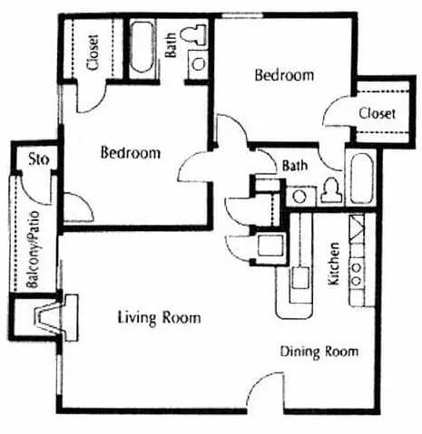 Unit 203 203 floor plan