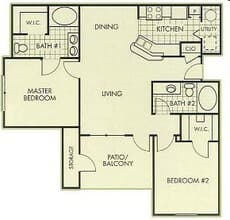 The Western Rim 614 floor plan