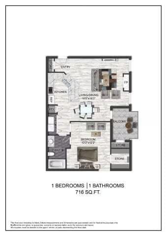 Unit 1628 0432 floor plan