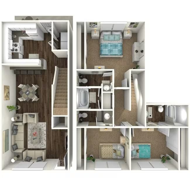 C4 100 floor plan