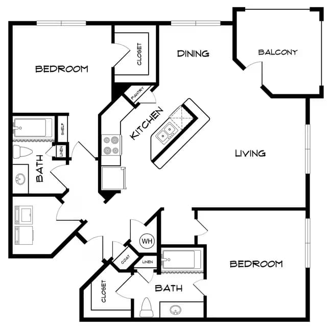 B2 2202 floor plan