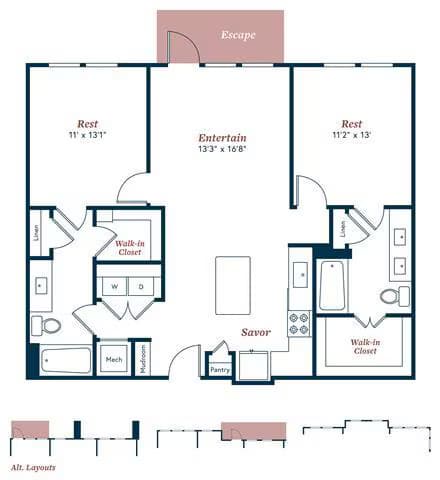 B2 11305 floor plan