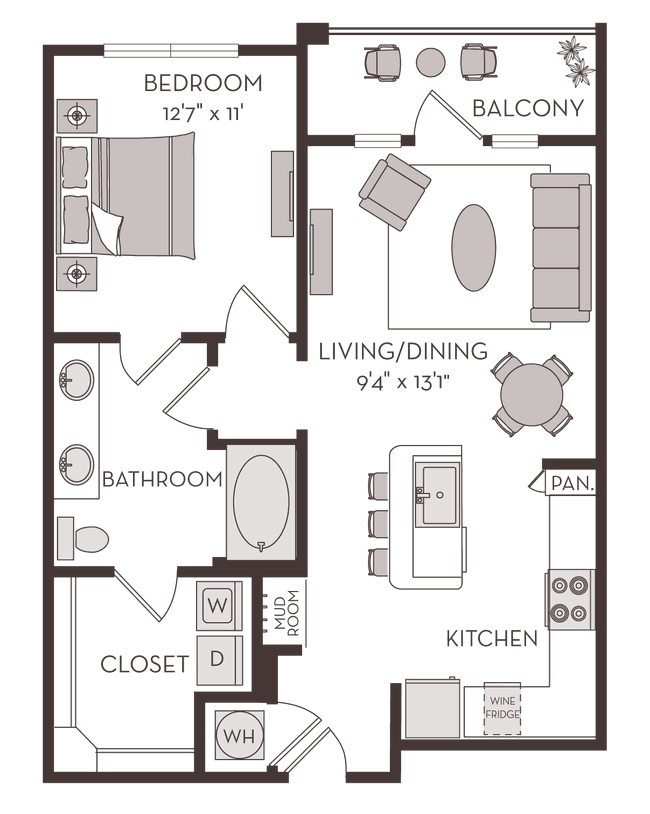Unit 5302 5302 floor plan