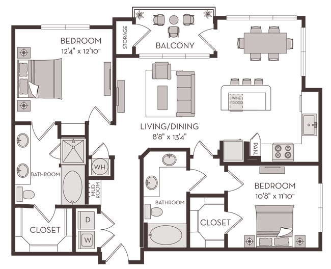 Unit 4101 4101 floor plan