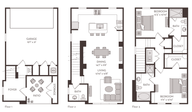 Unit 425S 425S floor plan