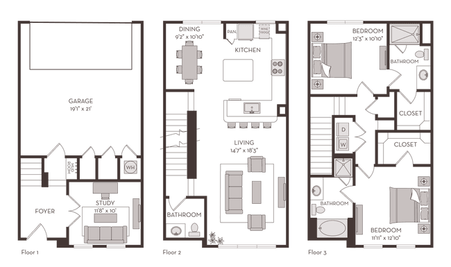 Unit 2408H 2408H floor plan